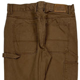 Schmidt Carpenter Trousers - 34W 30L Brown Cotton