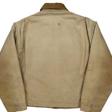 1989 Made In USA Carhartt Jacket - Large Beige Cotton