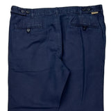 Lacoste Trousers - 34W 31L Navy Cotton