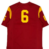 USc Nike Football Jersey - Large Red Polyester