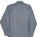 Marlowe Ralph Lauren Striped Shirt - Medium Blue Cotton