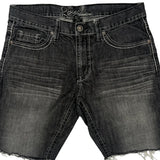 Royal Denim Shorts - 36W 10L Gray Cotton