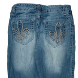 Faded Glory Jeans - 27W 25L Blue Cotton Blend