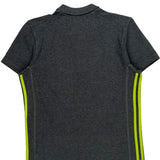Adidas Polo Shirt - Medium Grey Polyester