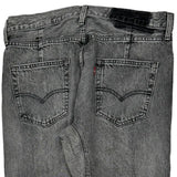 501 Levis Jeans - 35W 30L Gray Cotton