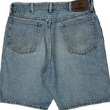 Wrangler Denim Shorts - 34W 10L Light Wash Denim