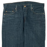 501 Levis Jeans - 36W 34L Blue Cotton