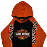 Age 6 Harley Davidson Graphic Hoodie - XS Black Cotton