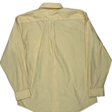 Tommy Hilfiger Checked Shirt - Large Yellow Cotton