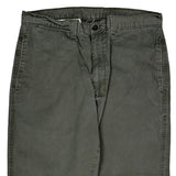 Polo By Ralph Lauren Trousers - 32W 30L Grey Cotton