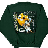 Green Bay Packers Logo 7 Nfl Sweatshirt - XL Green Cotton