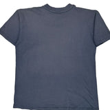 Catch The Wind Anvil Single Stitch T-Shirt - Large Blue Cotton