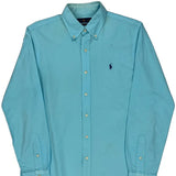 Ralph Lauren Shirt - Medium Blue Cotton