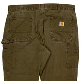 Carhartt Carpenter Pants - 36W 27L Brown Cotton