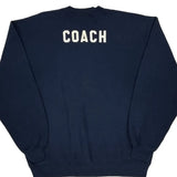 Made In USA Russell Athletic Spellout Sweatshirt - XL Navy Cotton