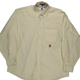 Tommy Hilfiger Shirt - Large Yellow Cotton