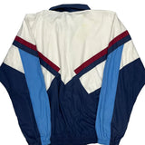 Manchester City 1989-91 Umbro Football Training Track Jacket - Large Navy Polyester