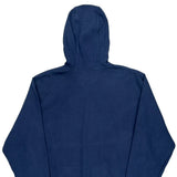 Russell Athletic Hoodie - Large Blue Cotton