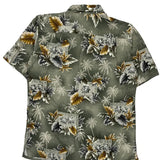 Campia Tall Hawaiian Shirt - Large Multicoloured Viscose