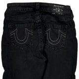 True Religion Skinny Jeans - 28W US 4 Black Cotton Blend