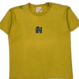Made In USA Spirit Of Sport Nike Graphic T-Shirt - Medium Yellow Cotton