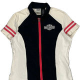 Motorcycles Harley Davidson Graphic Shirt - Large Red Cotton