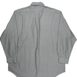Ralph Lauren Striped Shirt - Large Blue Cotton