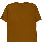 Dickies T-Shirt - Large Brown Cotton