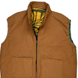 Unbranded Reversible Workwear Gilet - Large Multicoloured Cotton
