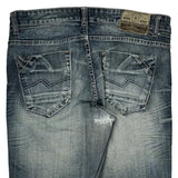 Hip Hop Black Bull Jeans - 34W 33L Blue Denim
