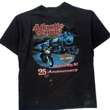 Harley Davidson Graphic T-Shirt - Large Black Cotton