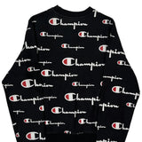 Reverse Weave Champion Sweatshirt - Small Black Cotton