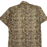 Burma Bibas Floral Hawaiian Shirt - Medium Beige Cotton