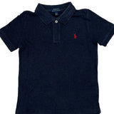 Age 7 Polo By Ralph Lauren Polo Shirt - Small Navy Cotton