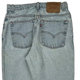 Made In USA Levis 550 Jeans - 29W US 6 Light Wash Cotton