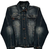 Sean John Denim Jacket - Medium Dark Wash Cotton
