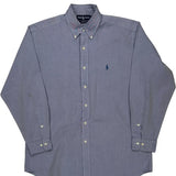 Ralph Lauren Shirt - Medium Blue Cotton