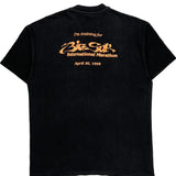 Hanes Graphic T-Shirt - Large Black Cotton