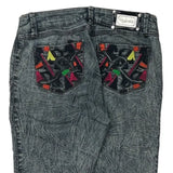Rocawear Graphic Jeans - 32W UK 10 Multicoloured Cotton