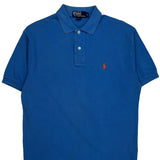 Polo By Ralph Lauren Polo Shirt - Small Blue Cotton