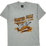 Olmsted Falls Basketball Camp Fruit Of The Loom Single Stitch T-Shirt - Medium Grey Cotton Blend