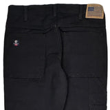 Renegade Cargo Trousers - 34W 34L Black Cotton