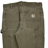 Carhartt Carpenter Pants - 32W 36L Green Cotton