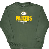 Packers Nfl Football Sweatshirt - 2XL Green Cotton