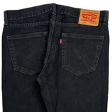 505 Levis Jeans - 34W 30L Black Cotton