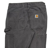 Carhartt Carpenter Trousers - 29W 32L Grey Cotton