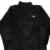 The North Face 1/4 Zip - XL Black Polyester
