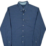 Ralph Lauren Slim Fit Shirt - XL Blue Cotton