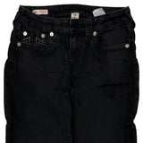 True Religion Skinny Jeans - 28W US 4 Black Cotton Blend