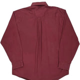 Tommy Hilfiger Shirt - XL Burgundy Cotton